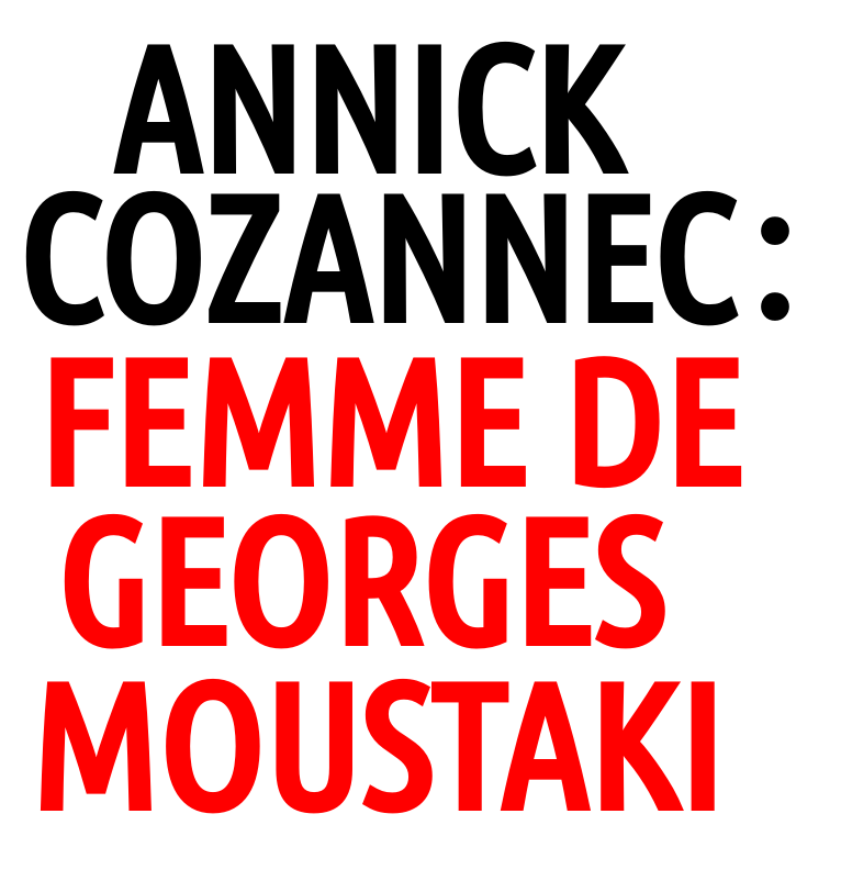 Annick Cozannec: qui est l'épouse de  Georges Moustaki ?