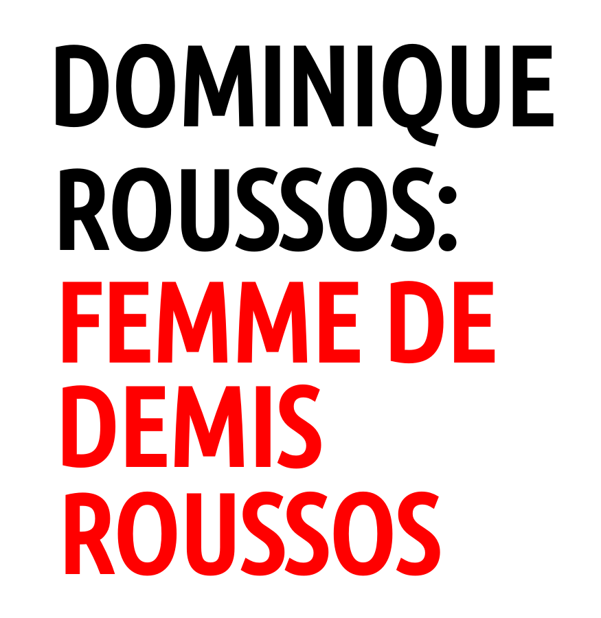 Dominique Roussos: qui est la deuxième femme de Demis Roussos ...